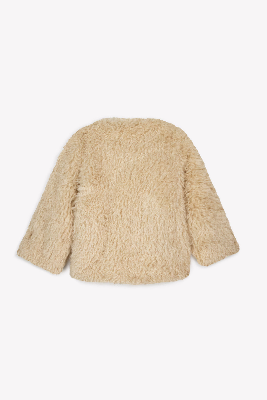 Manteau sherpa milk fille Bonton H26