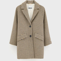 Manteau à carreaux Santan fille Bellerose H26