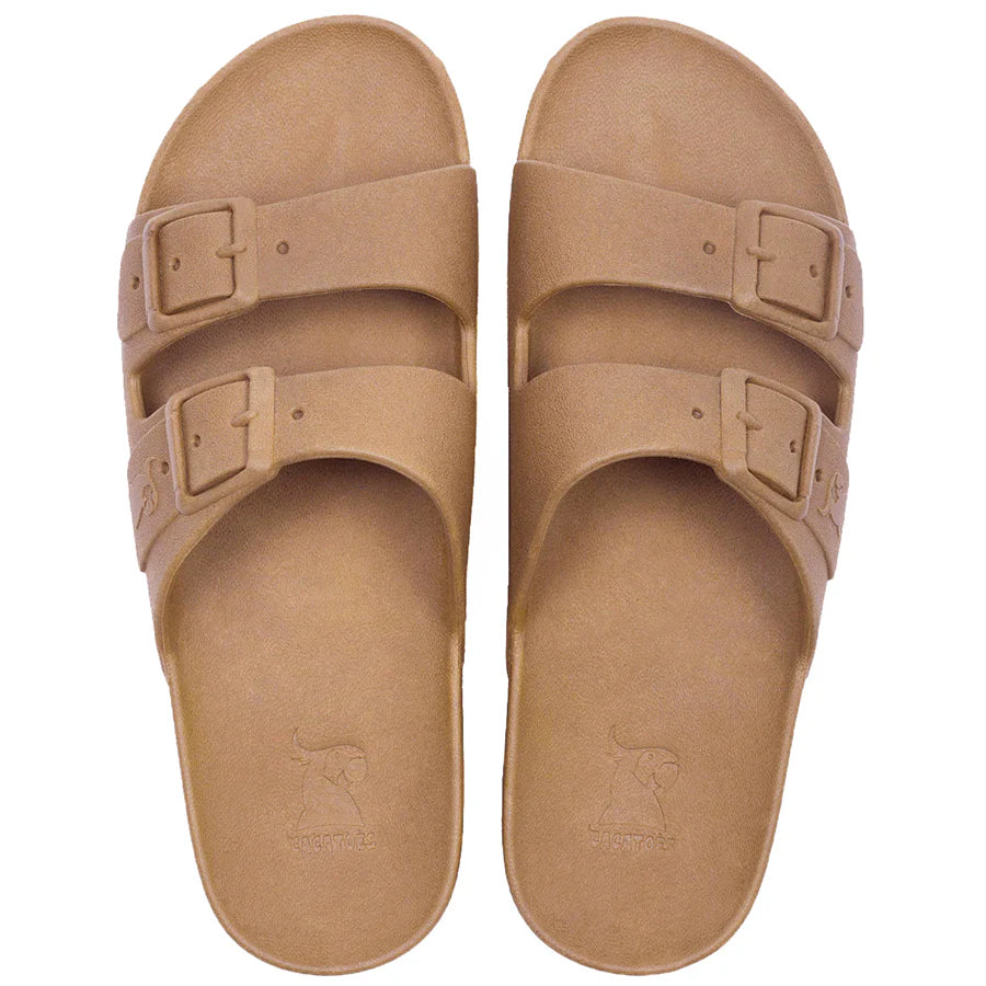 Sandales rio de janeiro camel mixte Cacatoès E26
