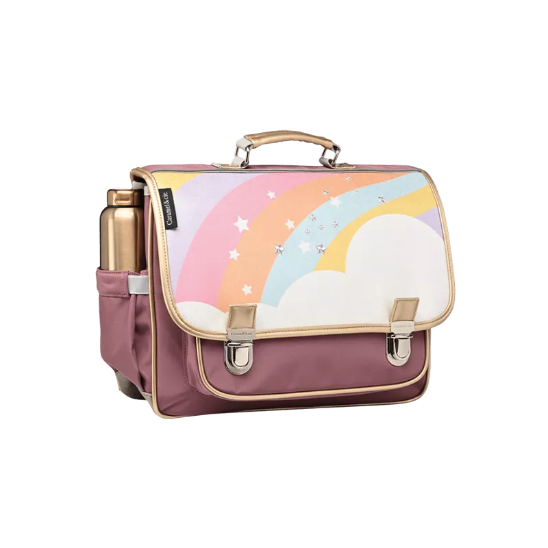 Cartable Moyen Arc en ciel Caramel & Cie