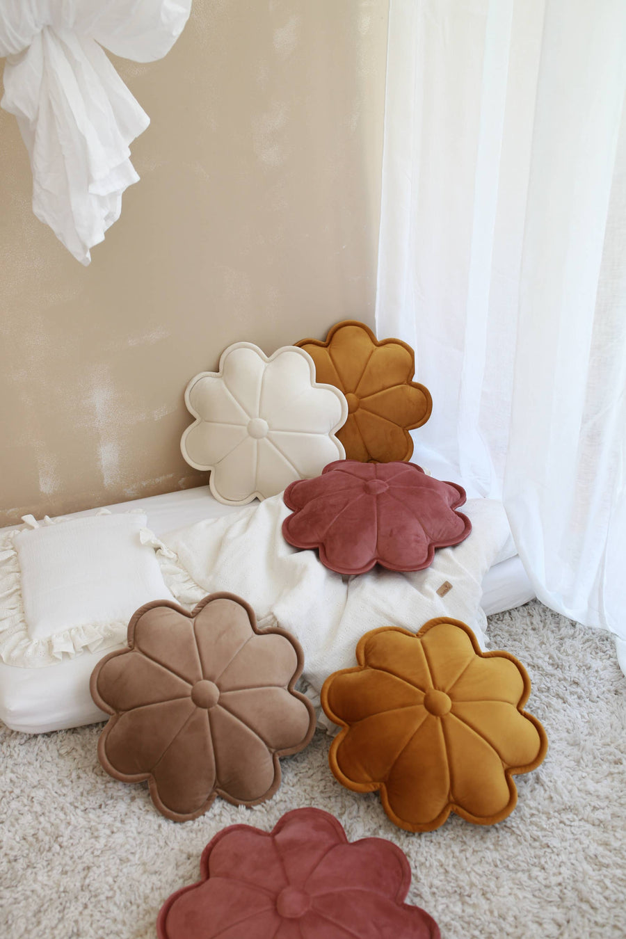 Coussin Fleur Daisy - Petite taille