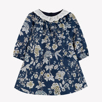 Robe Marine coton imprimé Liberty babygirl Tartine et Chocolat H26