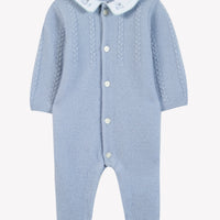 Combinaison longue bleu grisé babyboy Tartine et chocolat H26