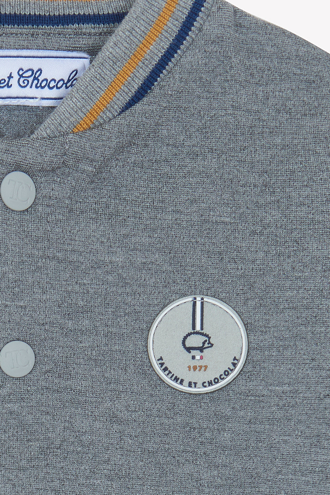 Ensemble jogging gris chiné babyboy Tartine et Chocolat H26