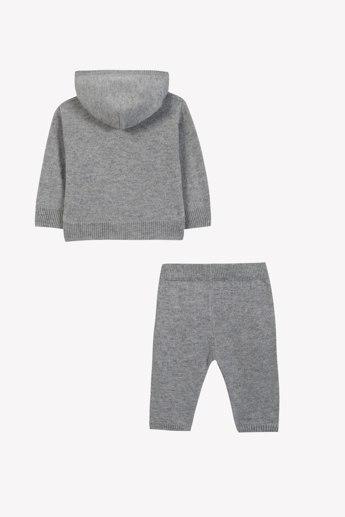 Ensemble de jogging en laine gris chiné babygirl Tartine et Chocolat H26