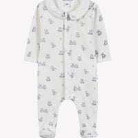 Pyjama en coton ourson écru unisexe Tartine et Chocolat