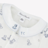 Pyjama en coton ourson écru unisexe Tartine et Chocolat