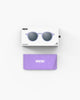 Lunettes de soleil rose Sun Kids Plus Izipizi #Lavender