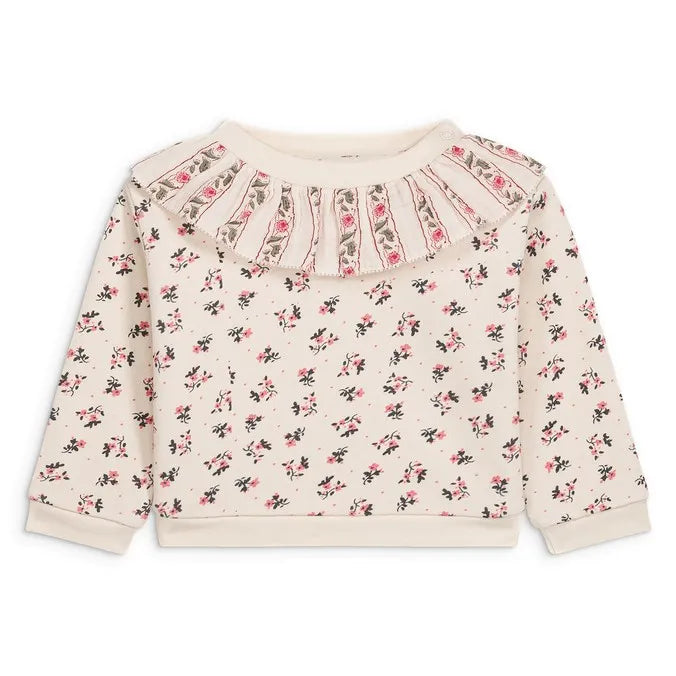 Ensemble fleuri crème babygirl Louise Misha H26
