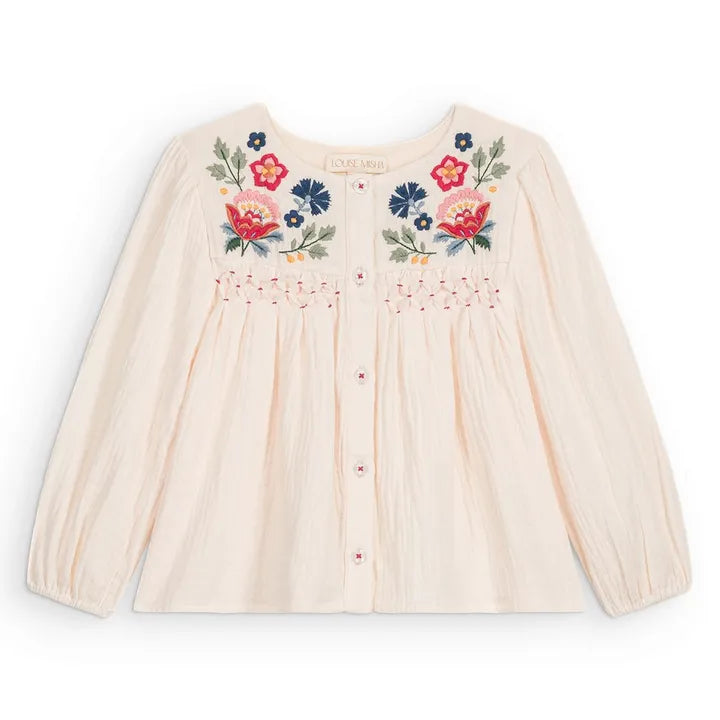 Louise Misha Blouse Kerstin Coton Bio babygirl Louise Misha E26