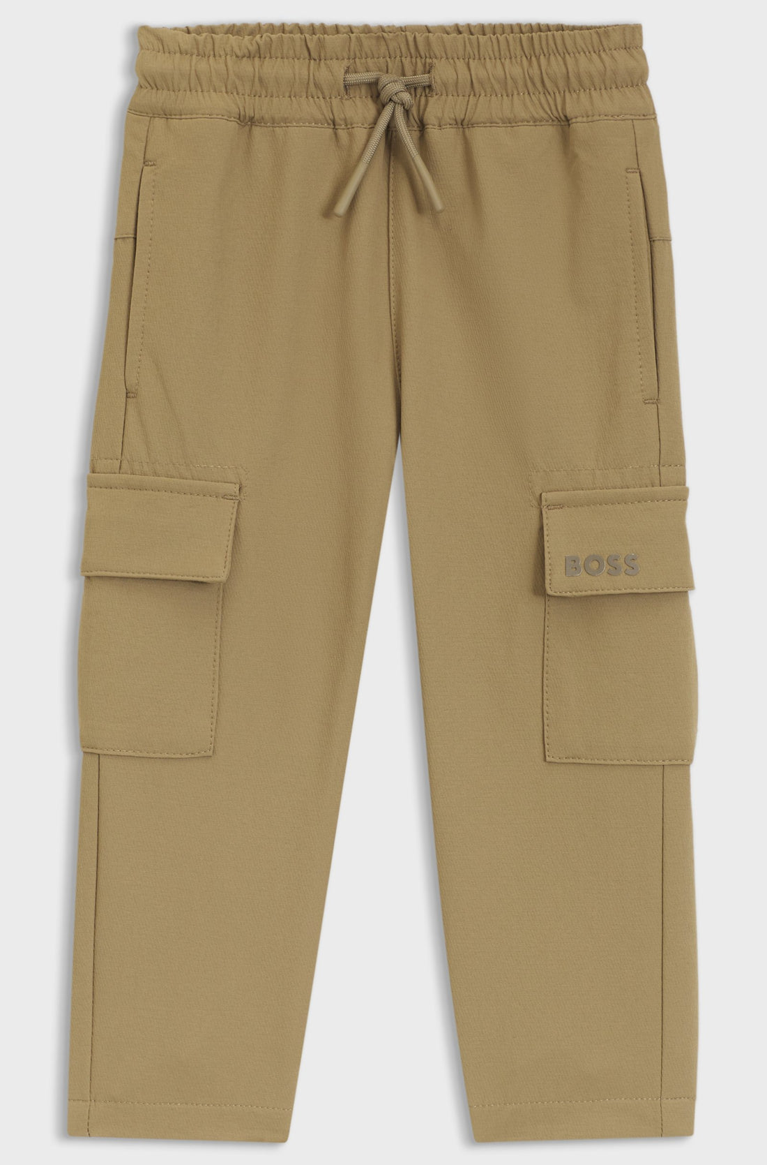 Bas de survêtement avec poches cargo beige babyboy Boss E26