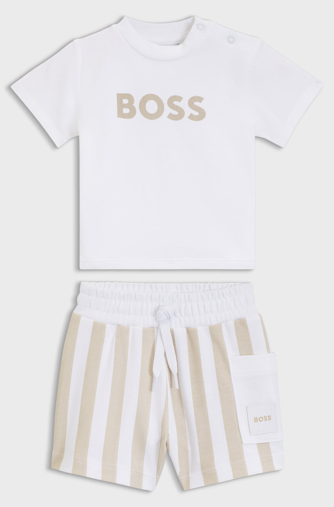 Ensemble tee-shirt et short babyboy Boss E26