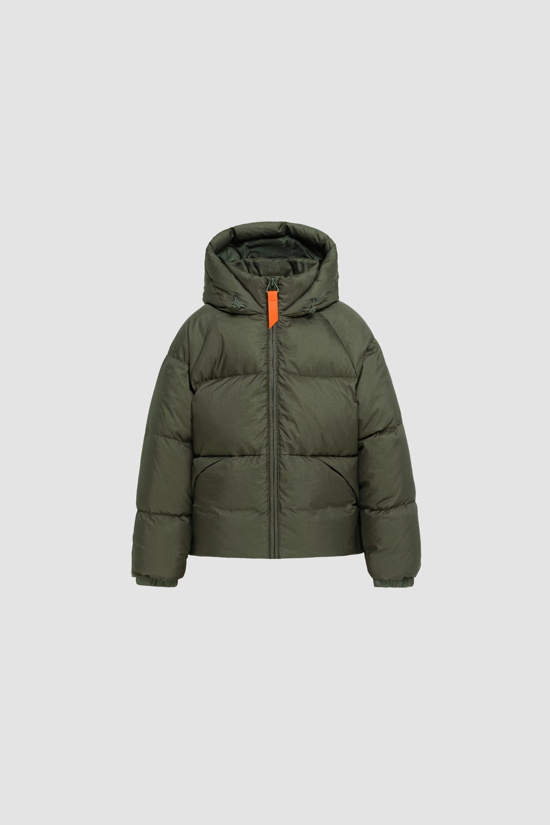 Doudoune coupe loose Little Zazou greenish garçon Gertrude H26