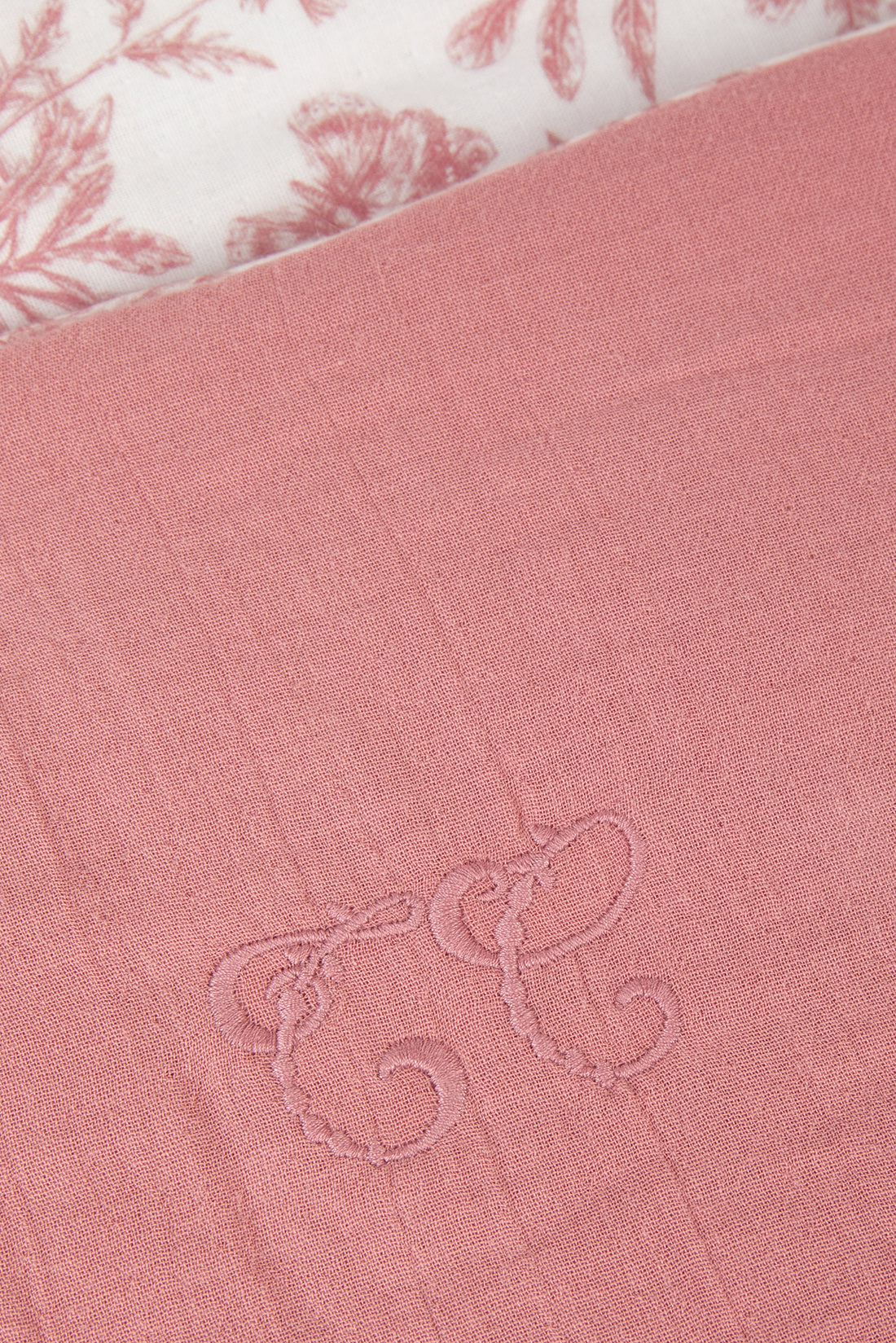 Plaid Toile de jouy rose Tartine et Chocolat