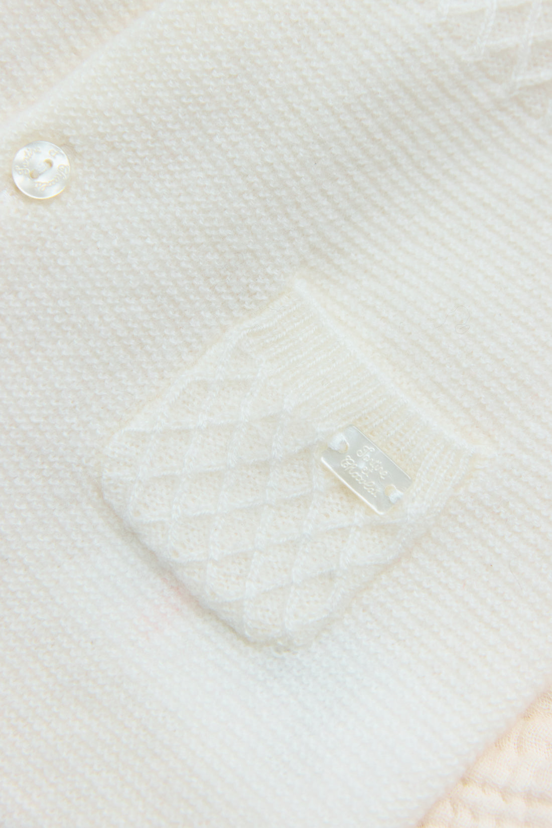 Combinaison longue écru 100% cachemire unisexe Tartine et chocolat H25