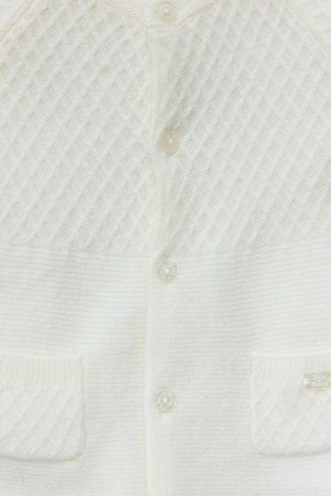 Combinaison longue écru 100% cachemire unisexe Tartine et chocolat H25