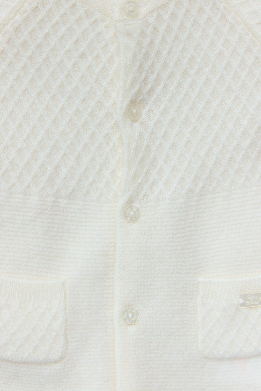 Combinaison longue écru 100% cachemire unisexe Tartine et chocolat H25