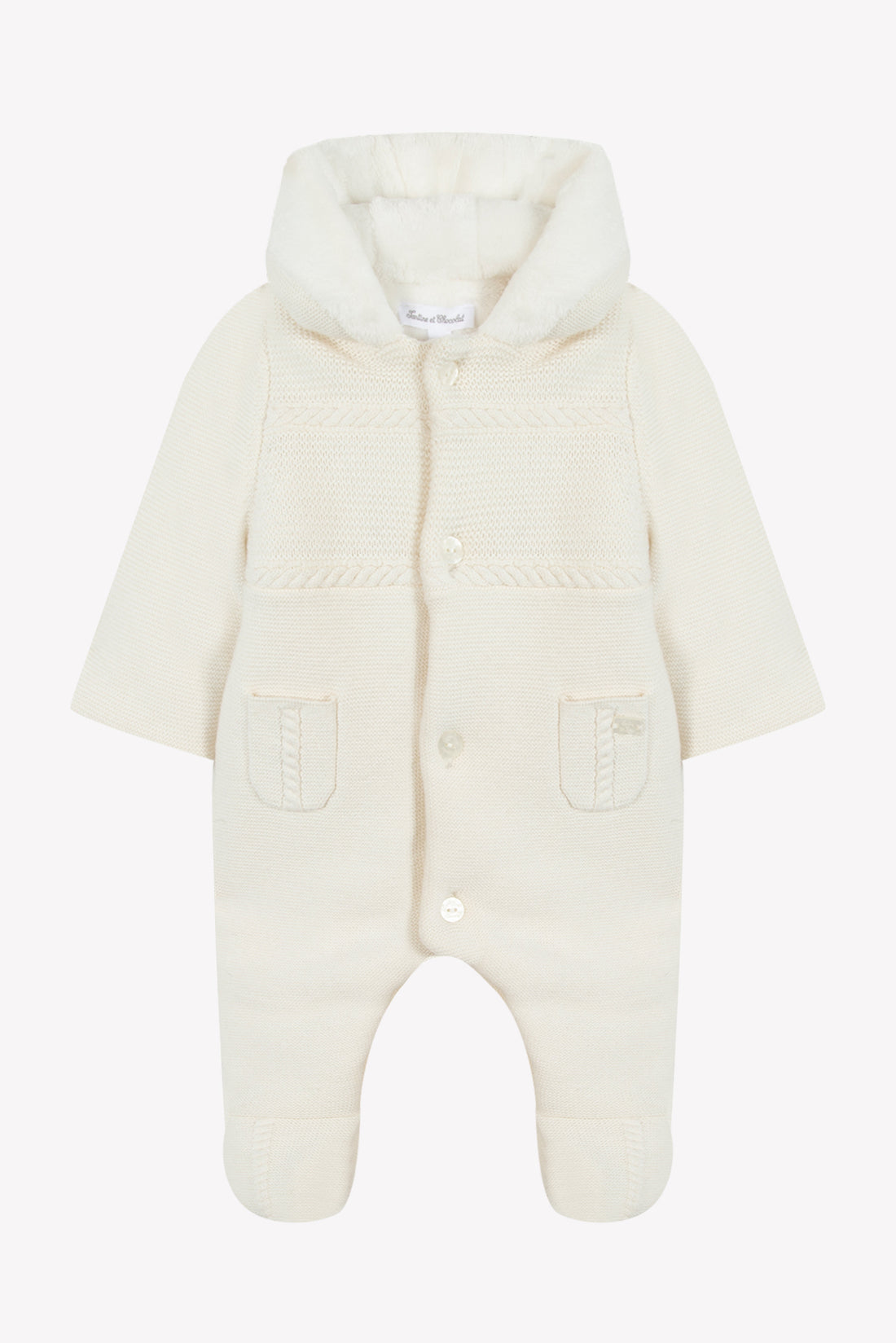 Pilote nacre fourré unisexe Tartine et Chocolat H25