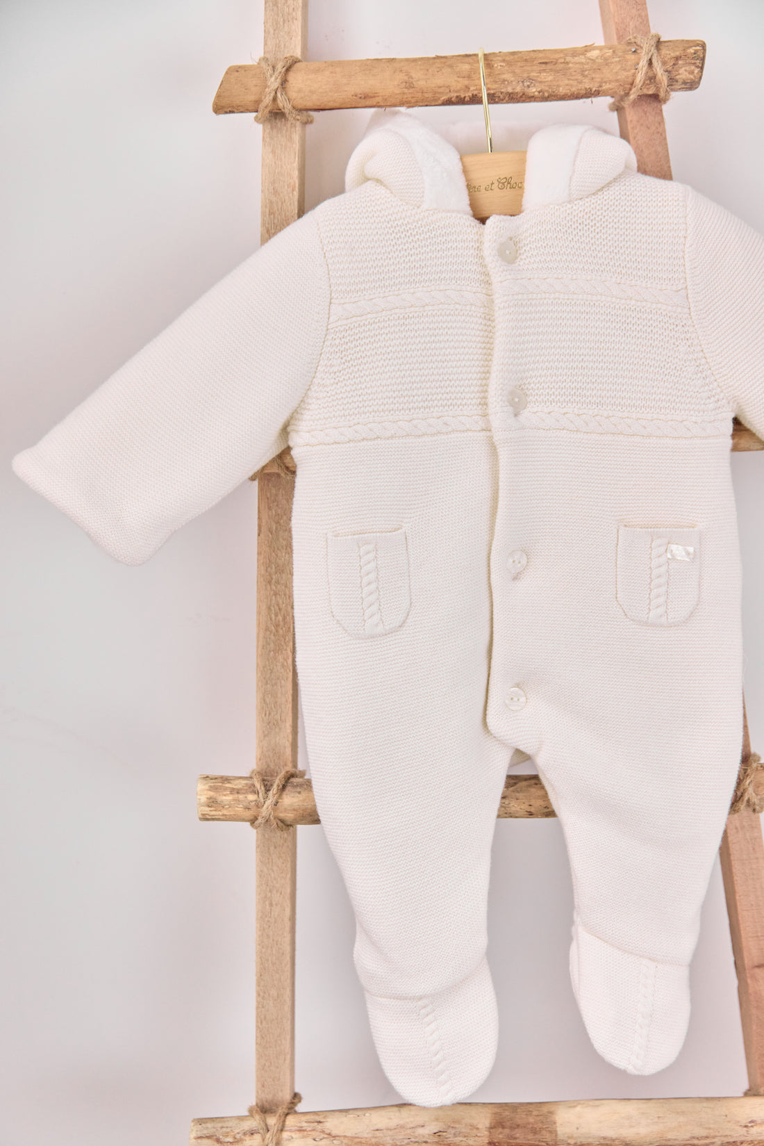 Pilote nacre fourré unisexe Tartine et Chocolat H25