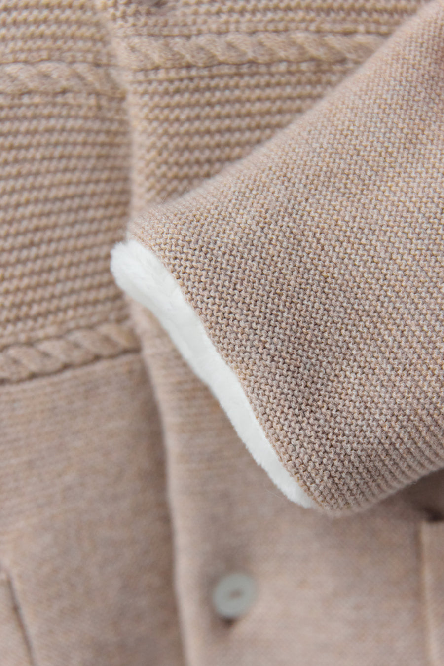 Pilote greige chiné fourré unisexe Tartine et Chocolat H25