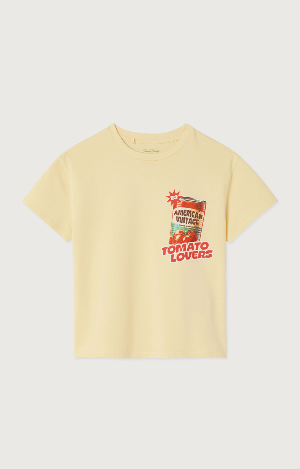 Tee-Shirt Fizvalle Tomato mixte American Vintage E26