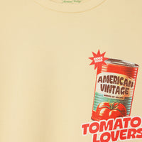 Tee-Shirt Fizvalle Tomato mixte American Vintage E26