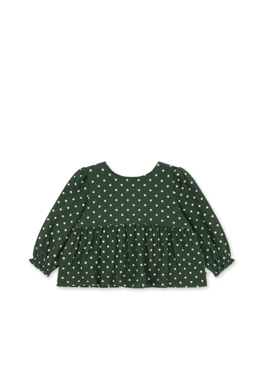 Ensemble blouse avec noeud etpantalon Elin fille Konges Slojd H26