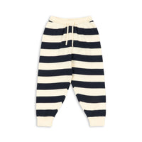 Ensemble en maille rayé bleu marine garçon Konges Slojd H26