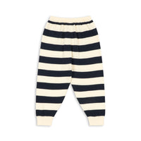 Ensemble en maille rayé bleu marine garçon Konges Slojd H26