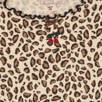 Ensemble léopard côtelé Rivi fille Konges Slojd H26