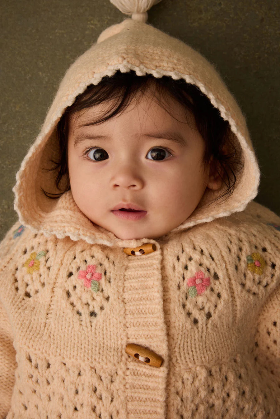 Cape Iona blush babygirl Louise Misha H25