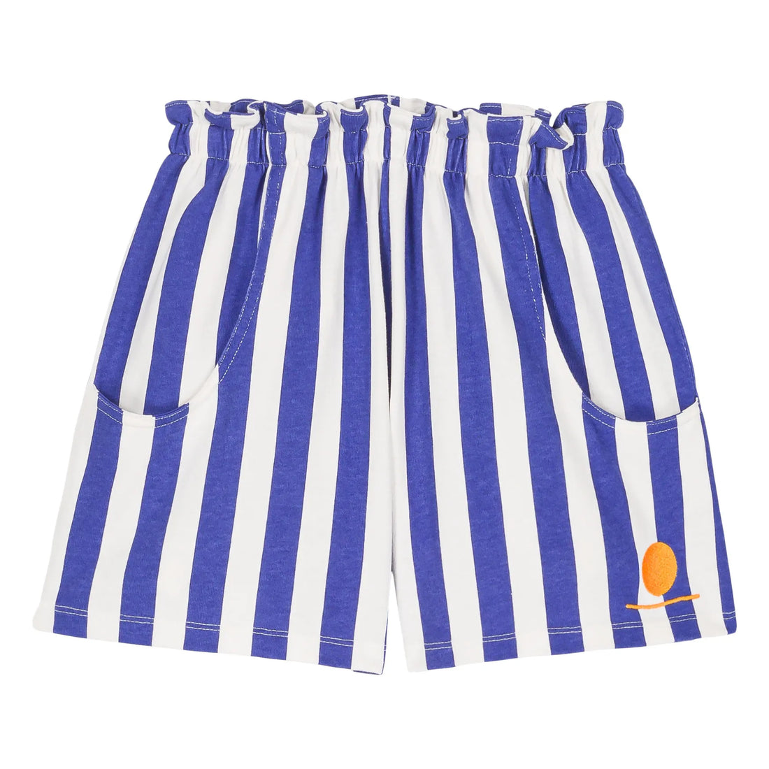 Short bleu stripes fille - We are kids 