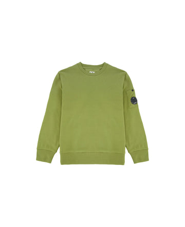Sweat à col rond caper green Garcon CP Company H25 