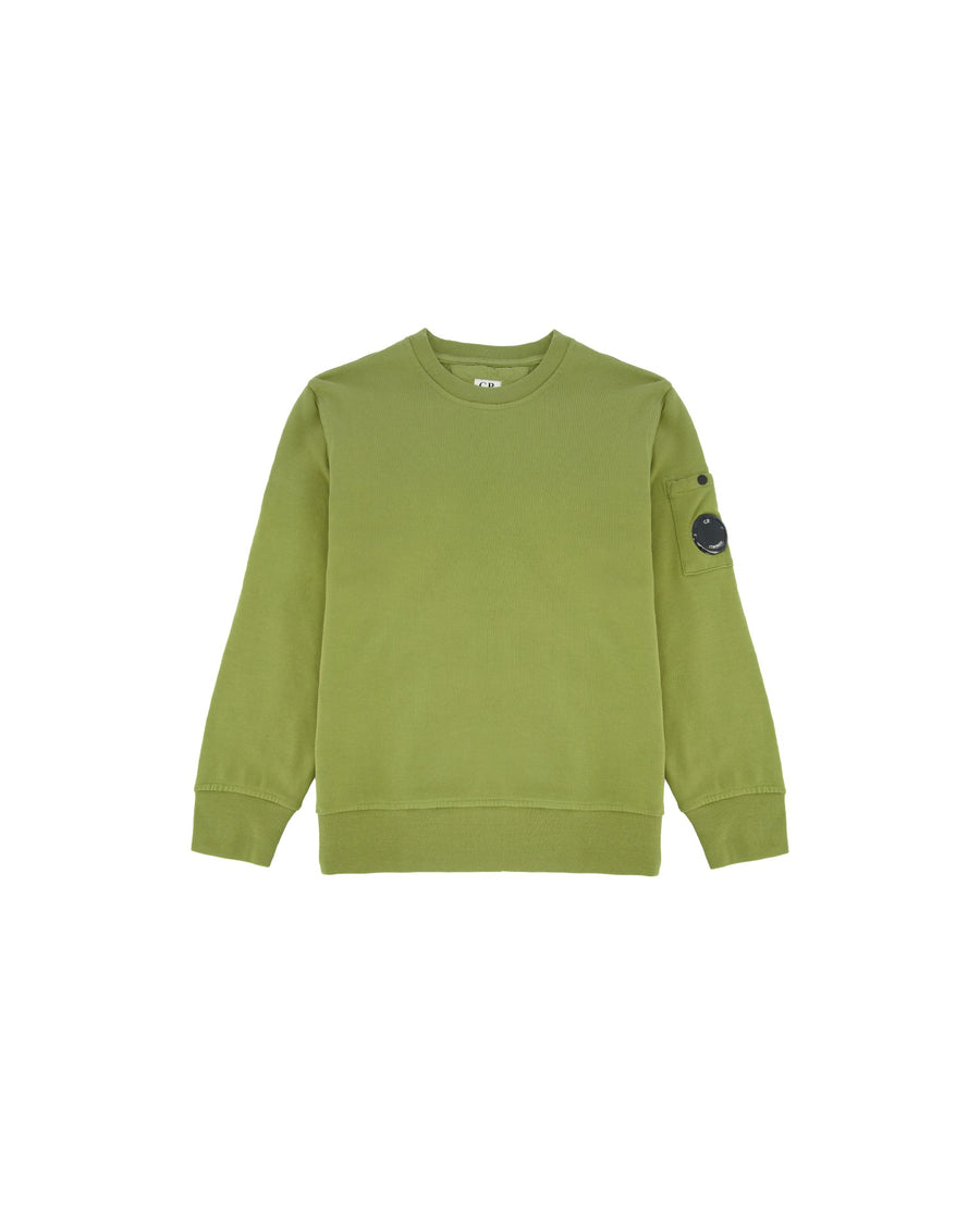 Sweat à col rond caper green Garcon CP Company H25 