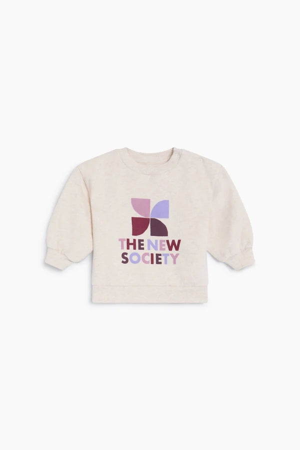 Ensemble sweat-shirt et pantalon Whisper white babygirl The New Society H26