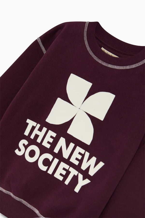 Ensemble sweat-shirt et pantalon Winetasting mixte The New Society H26