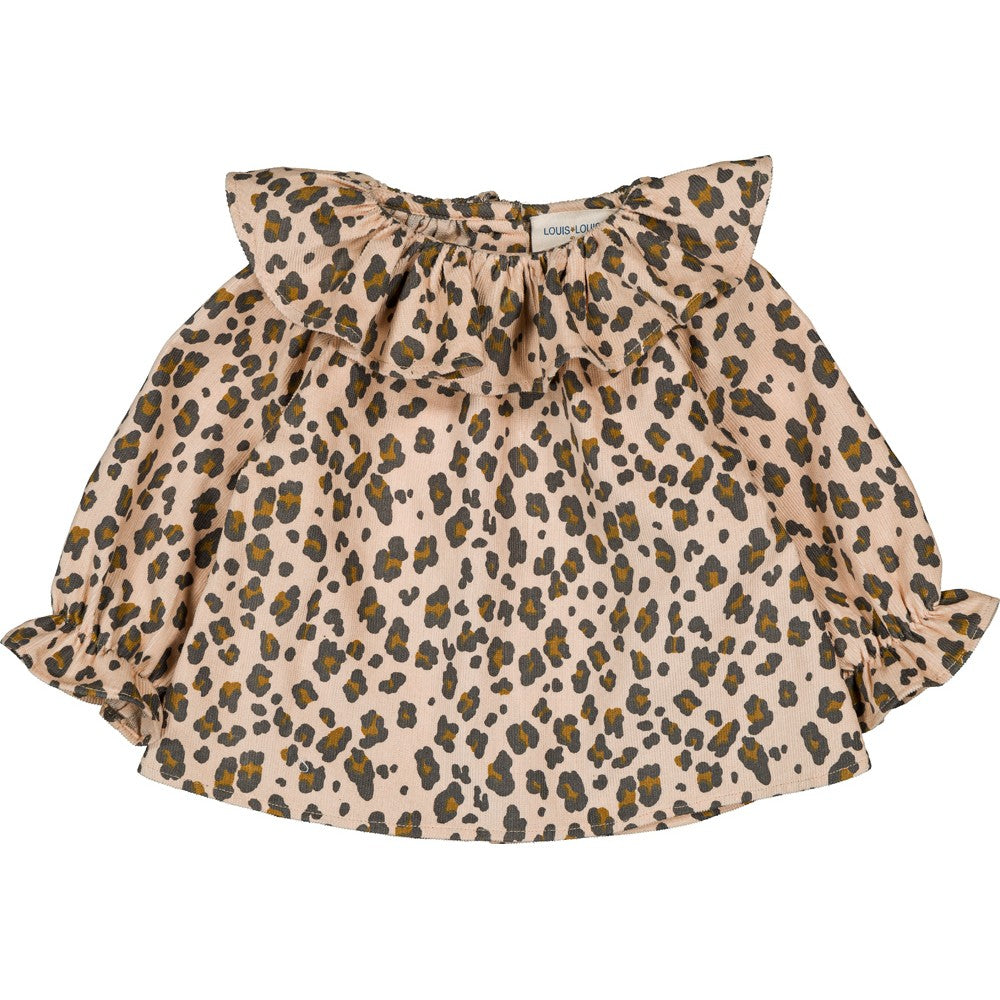 Blouse Lilie velours léopard babygirl Louis Louise H25