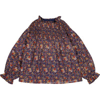 Blouse Marnie marine lurex fille Louis Louise