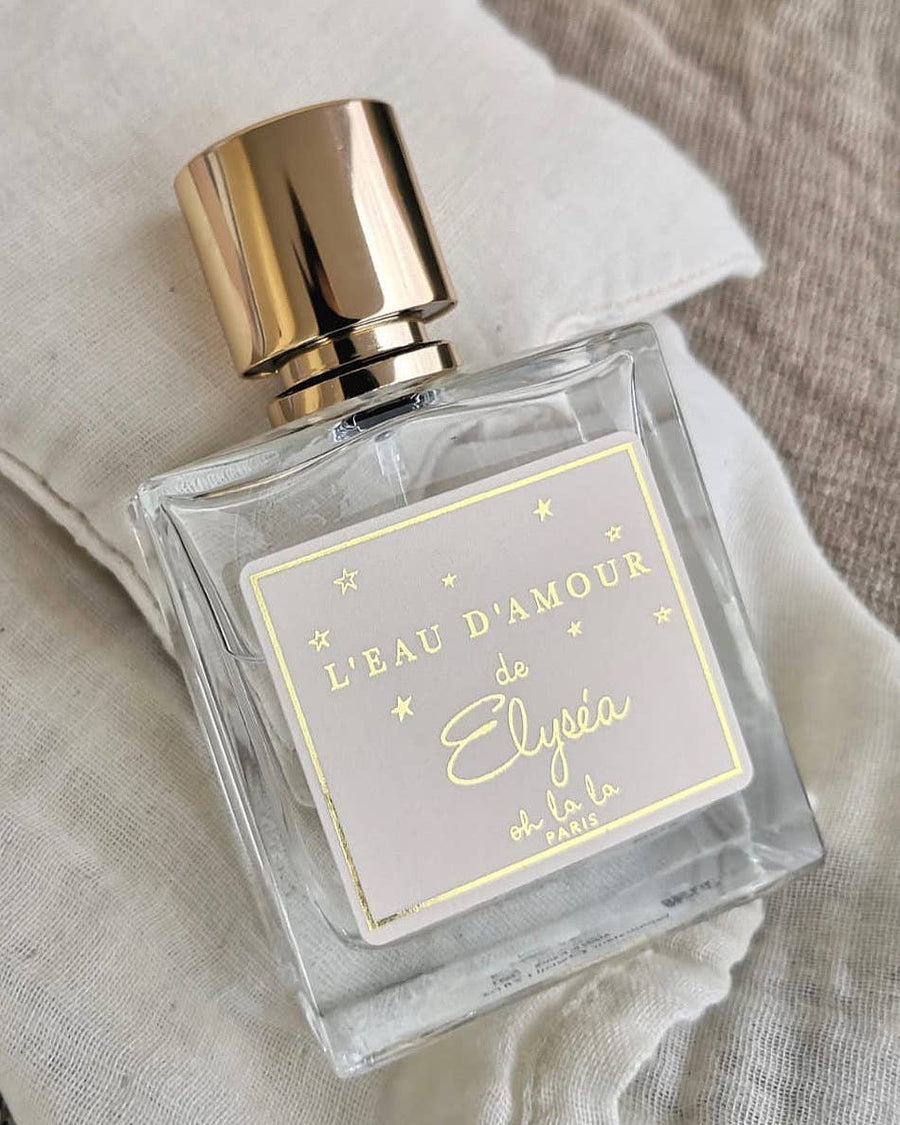 Eau de toilette L'Eau d'Amour personnalisable Oh la la Paris