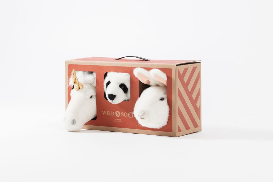 Trophées Lovely - 3 mini Peluches Wild and Soft