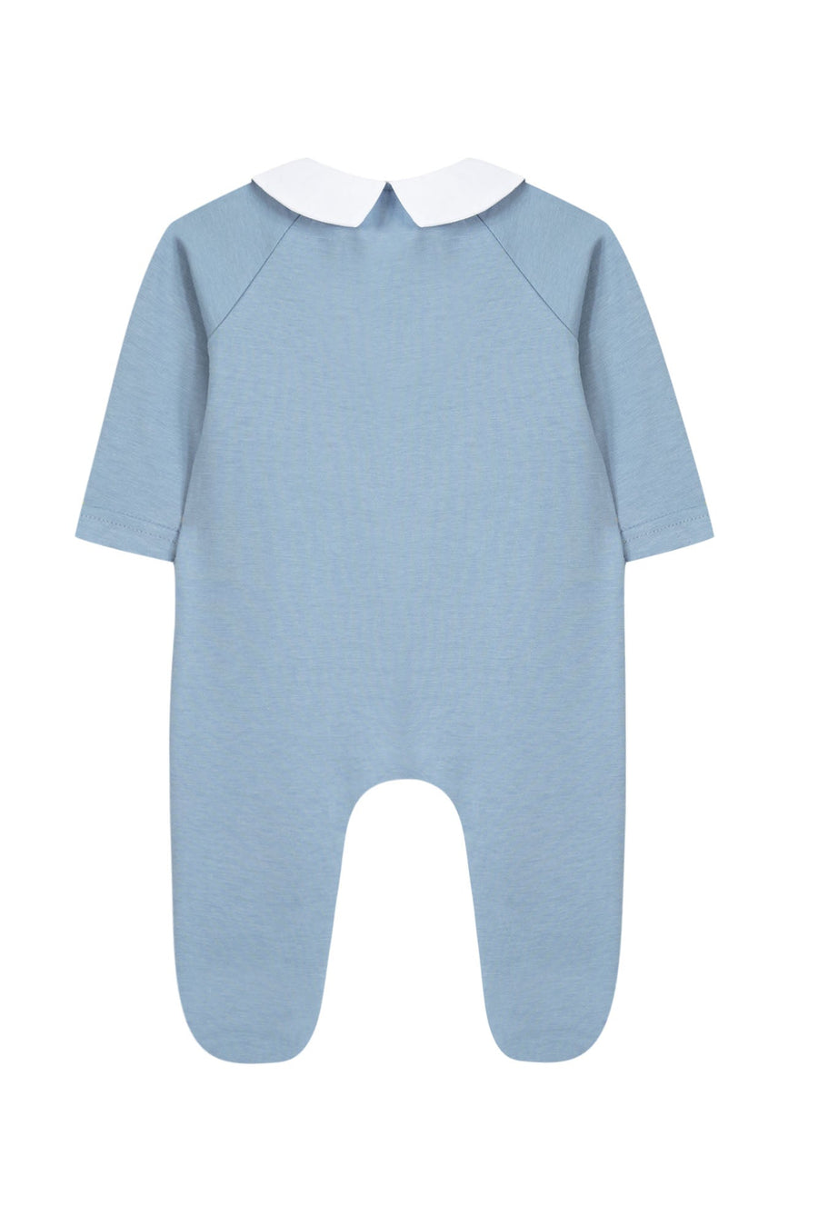 Pyjama bleu grisé Abcd babyboy Tartine et Chocolat